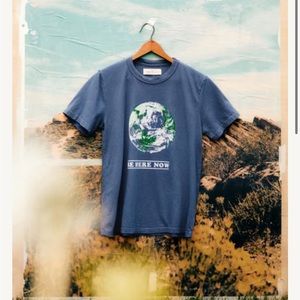 Imogene + Willie Earth tee, Be Here Now tee